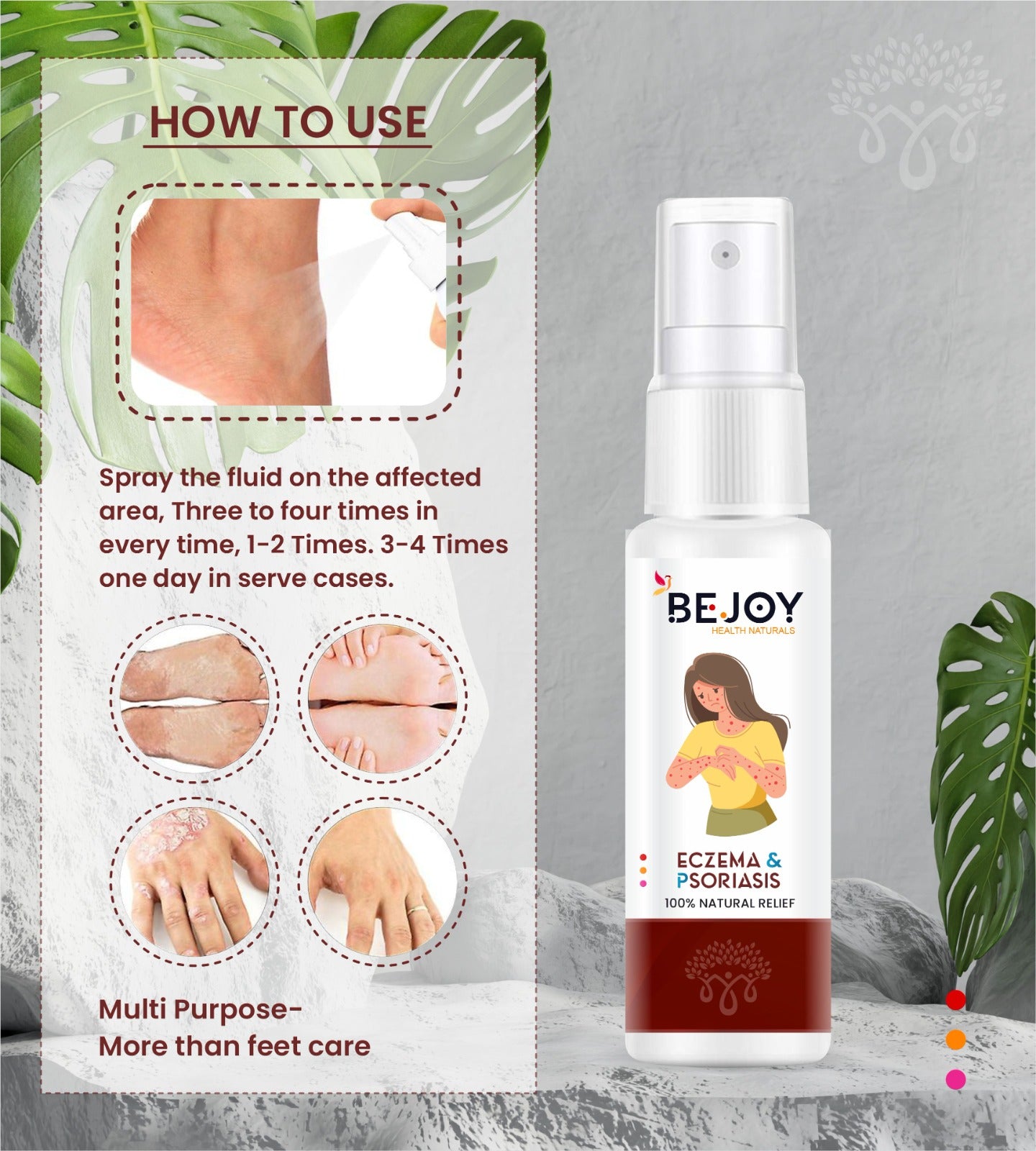 Bejoy Tiger Pain Relief Spray 50ML Suitable for Back Pain, Muscle Pain, Joint Pain, Knee Pain Suitable for Sports & Gym Related Injuries