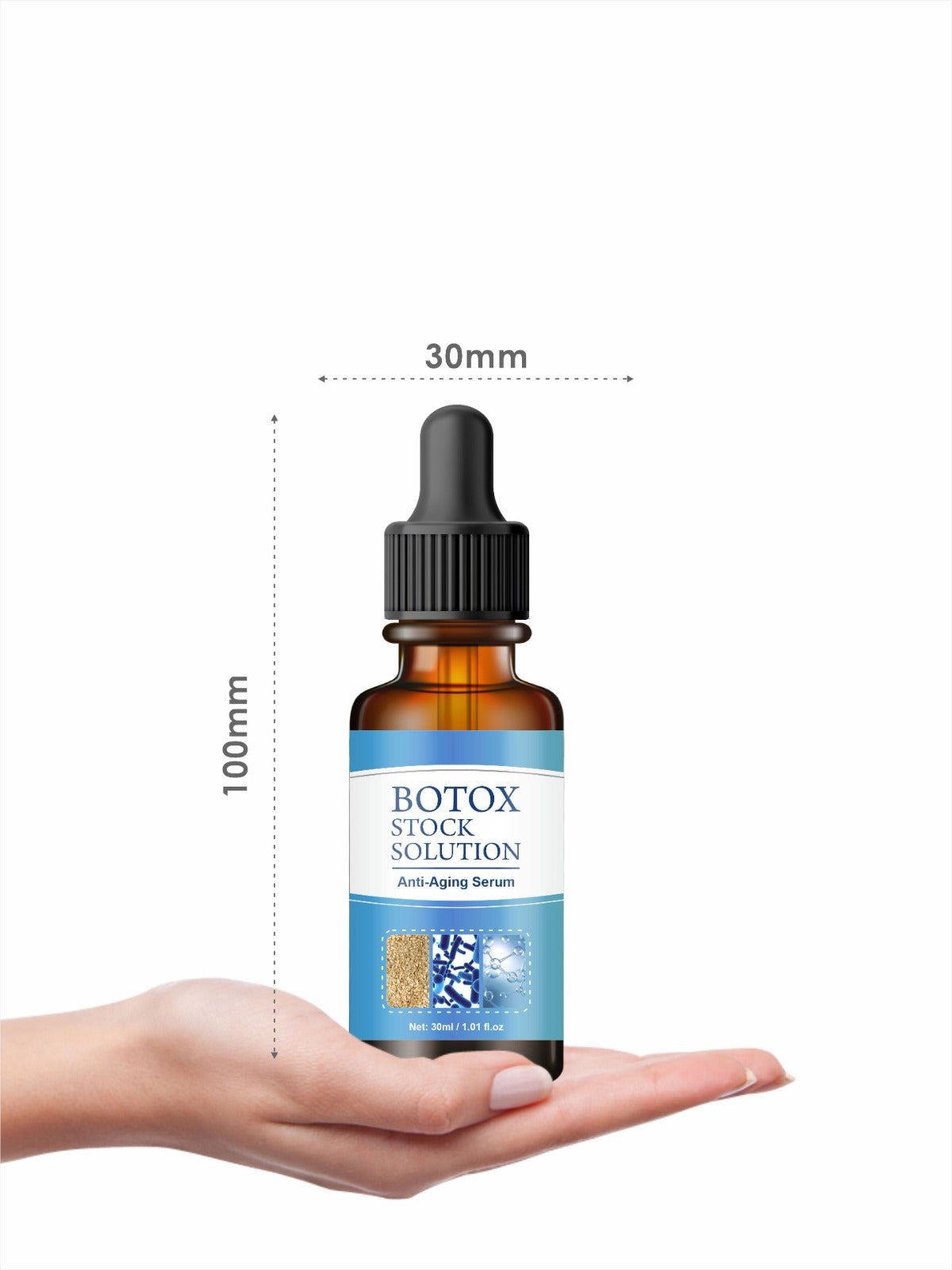 Botox Anti-Aging Serum for All Skin Types | Reduce Wrinkles, Fine Lines & Boost Collagen & Elastin