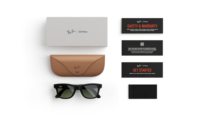 META AI Interpretation Smart Glasses Language Translation, Photochromic Lenses, AI Chat & Hands-Free Audio