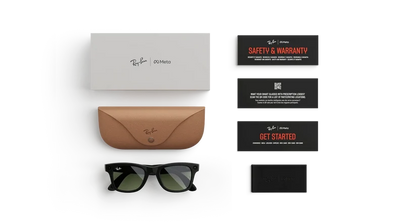 META AI Interpretation Smart Glasses Language Translation, Photochromic Lenses, AI Chat & Hands-Free Audio
